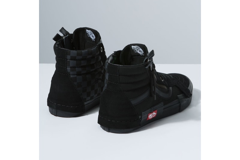 Vans SK8-Hi Decon Cap Black Reissue Info Classic California Skateboarding West Coast  