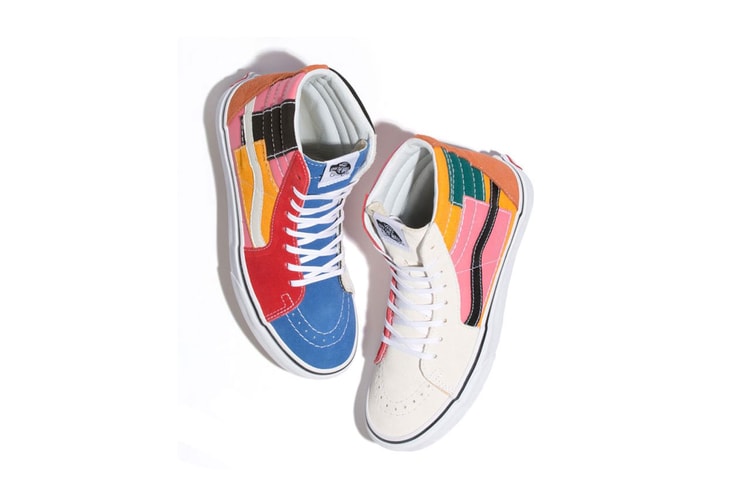 Vans Drops Color-Saturated Patchwork Sk8-His