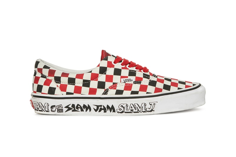 Slam Jam x Vans Collab Release Date Sneakers Shoes Trainers Kicks Footwear Cop Purchase Buy Collab Collaboration Fergus Fergadelic Purcell Era Icon Milano