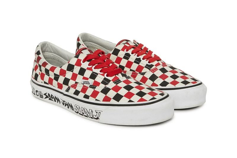 Slam Jam x Vans Collab Release Date Sneakers Shoes Trainers Kicks Footwear Cop Purchase Buy Collab Collaboration Fergus Fergadelic Purcell Era Icon Milano
