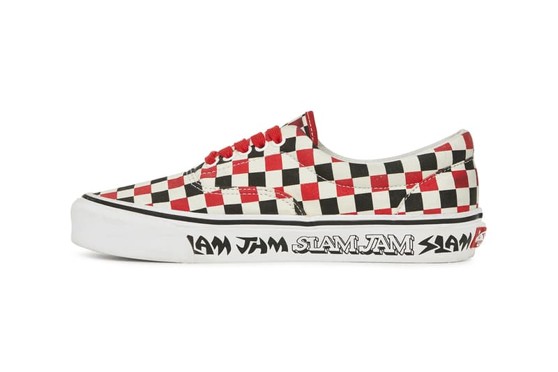 Slam Jam x Vans Collab Release Date Sneakers Shoes Trainers Kicks Footwear Cop Purchase Buy Collab Collaboration Fergus Fergadelic Purcell Era Icon Milano