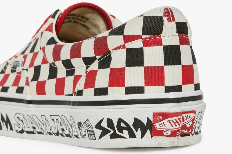 Slam Jam x Vans Collab Release Date Sneakers Shoes Trainers Kicks Footwear Cop Purchase Buy Collab Collaboration Fergus Fergadelic Purcell Era Icon Milano