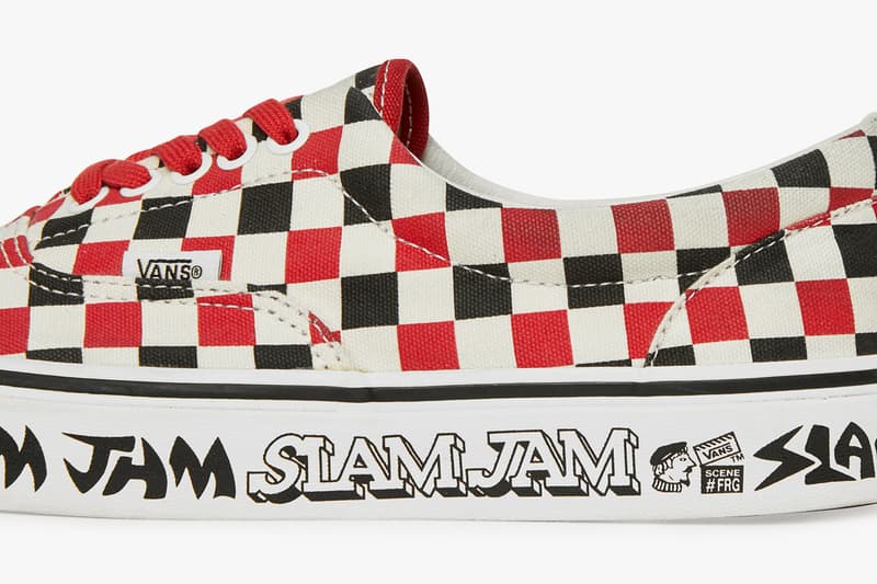 Slam Jam x Vans Collab Release Date Sneakers Shoes Trainers Kicks Footwear Cop Purchase Buy Collab Collaboration Fergus Fergadelic Purcell Era Icon Milano