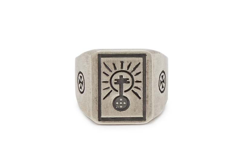 Vetements SS19 Sterling-Silver Accessories rings necklaces silver skulls crosses jewellery 