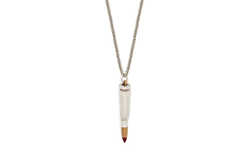Vetements SS19 Sterling-Silver Accessories rings necklaces silver skulls crosses jewellery 