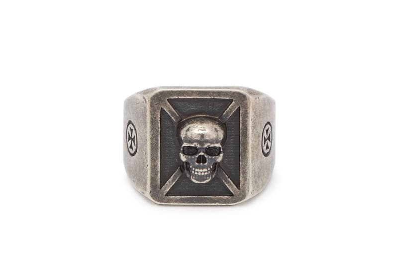 Vetements SS19 Sterling-Silver Accessories rings necklaces silver skulls crosses jewellery 