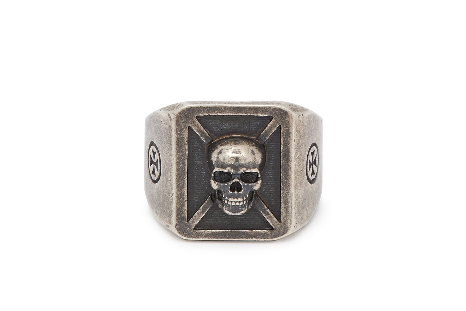 Vetements SS19 Sterling-Silver Accessories rings necklaces silver skulls crosses jewellery 