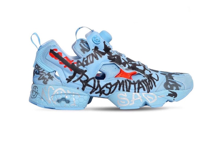 Vetements Teases Upcoming Reebok Instapump Fury "Graffiti"
