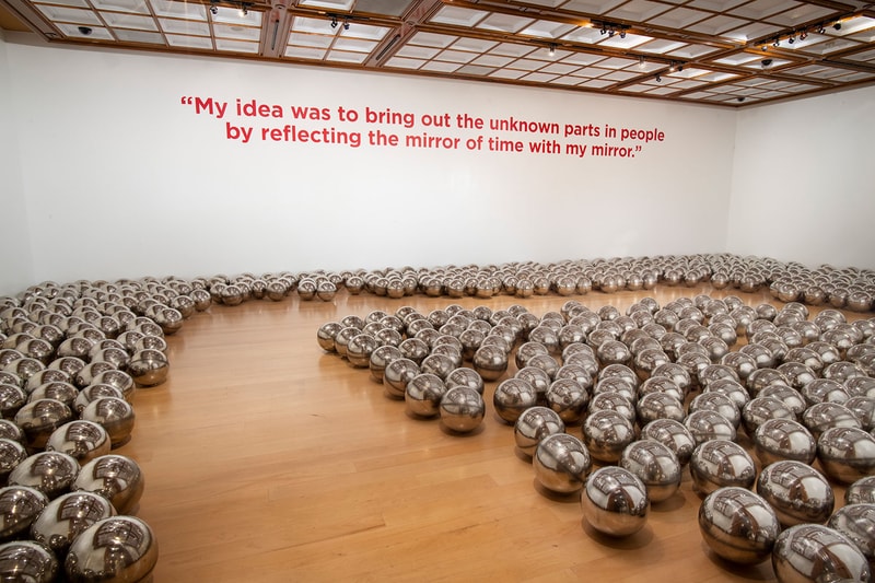 Yayoi Kusama Bellagio Gallery Las Vegas exhibition paintings artwork art sculptures installations infinity mirror rooms japanese Nevada