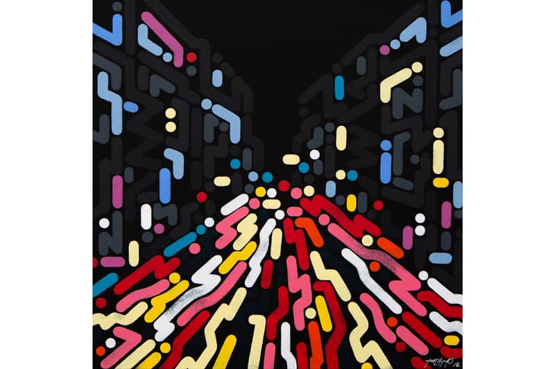 yoon hyup sound of friday 3 original painting hypebeast art advent calendar giveaway artwork