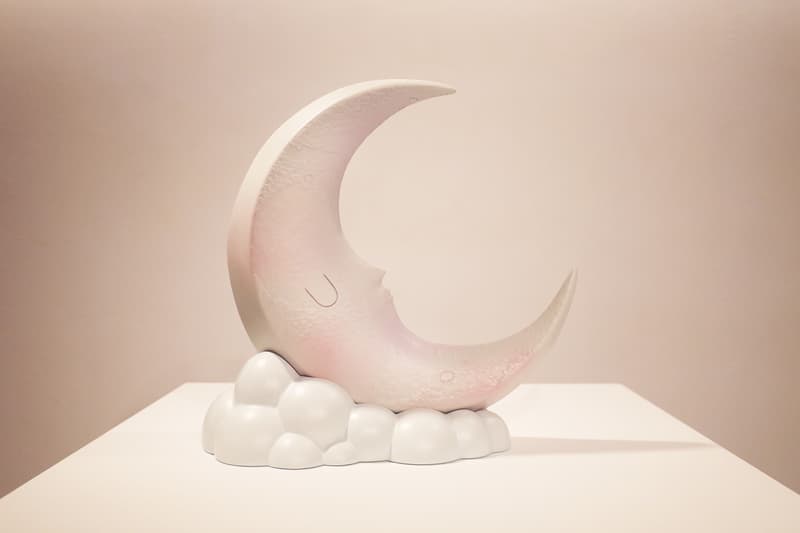 yoskay yamamoto buoyant moon sculpture apportfolio release collectibles vinyl figures