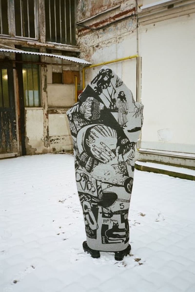 Yue Wu x BYBORRE Mastering Knit Scarves scarf release date price collaboration accessories december 2018 designer