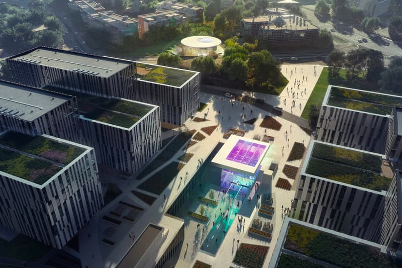 Zaha Hadid Architects Oslo Metro Stations Design a_lab architecture norway Fornebu Senter Fornbuporten stations renderings