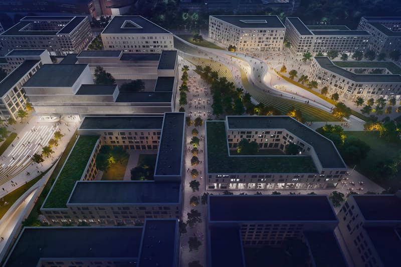 Zaha Hadid Architects Oslo Metro Stations Design a_lab architecture norway Fornebu Senter Fornbuporten stations renderings