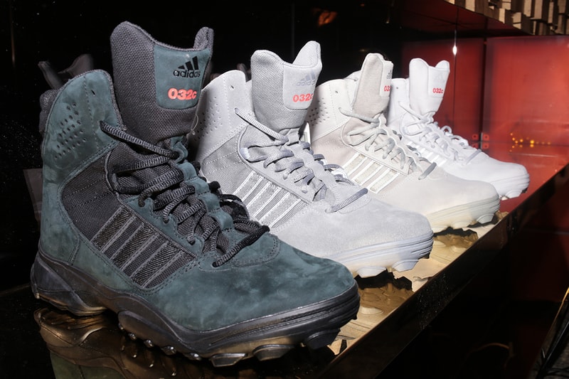 adidas 032c boot sneaker military yeezy pre-order release details information news first look closer look cosmic workshop collection Paris