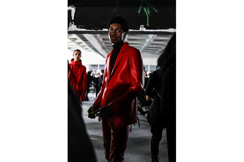 1017 ALYX 9SM Fall Winter 2019 Paris Fashion Week Mens Backstage Shoes Matthew Williams Majocchi Blackmeans Mackintosh Nike