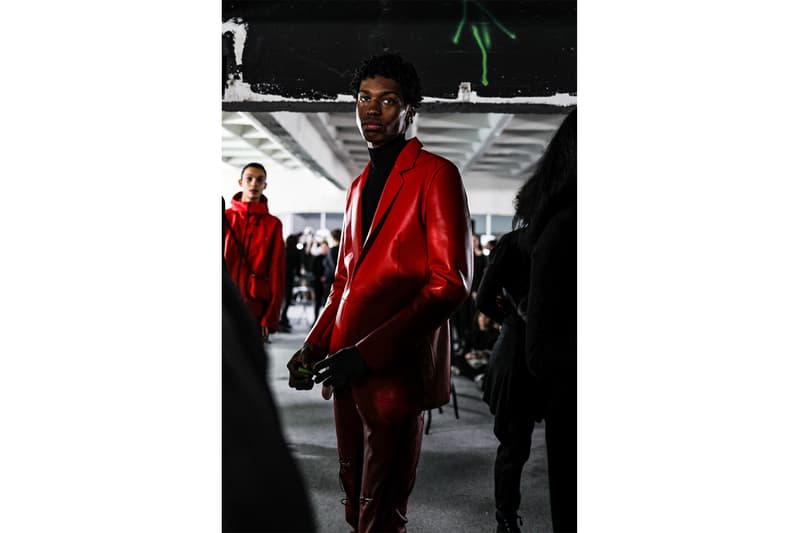 1017 ALYX 9SM Fall Winter 2019 Paris Fashion Week Mens Backstage Shoes Matthew Williams Majocchi Blackmeans Mackintosh Nike