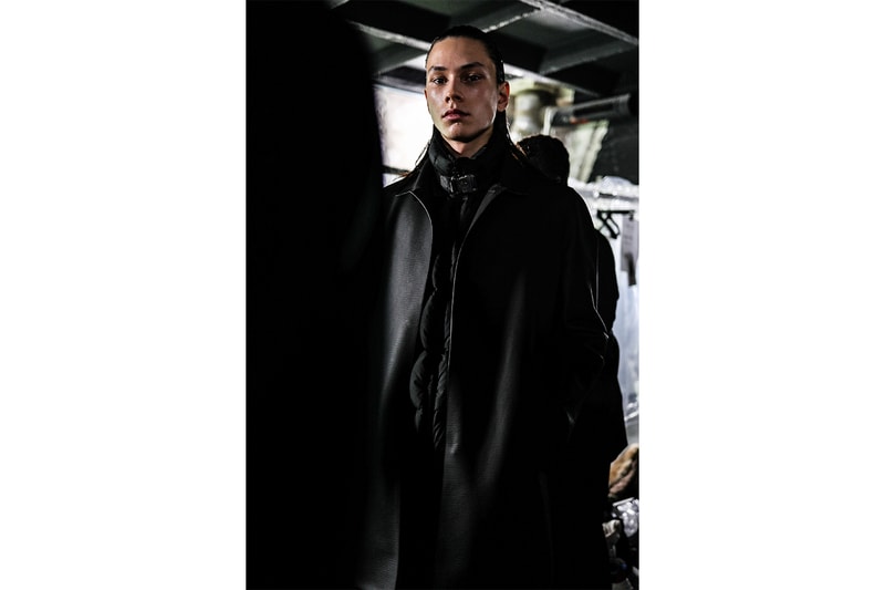 1017 ALYX 9SM Fall Winter 2019 Paris Fashion Week Mens Backstage Shoes Matthew Williams Majocchi Blackmeans Mackintosh Nike