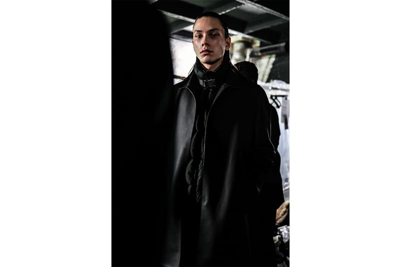 1017 ALYX 9SM Fall Winter 2019 Paris Fashion Week Mens Backstage Shoes Matthew Williams Majocchi Blackmeans Mackintosh Nike