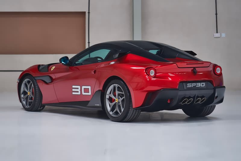 2011 Ferrari SP30 RM Sothebys Auction Red Black 599 GTO XX 458 Italia 612 OTO