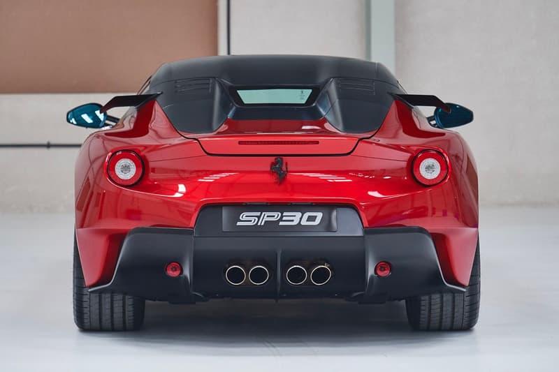 2011 Ferrari SP30 RM Sothebys Auction Red Black 599 GTO XX 458 Italia 612 OTO