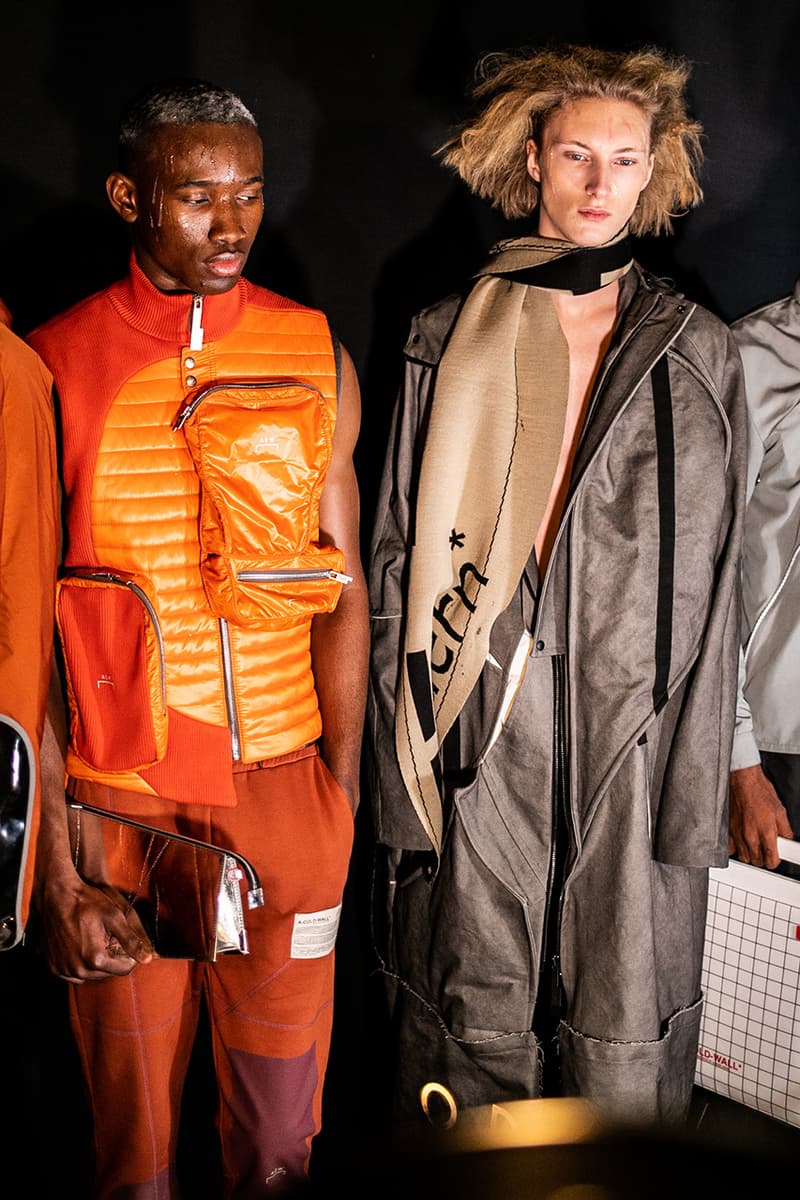 A-COLD-WALL* Fall Winter 2019 London Fashion Week Mens Runway Presentation Samuel Ross Nike Zoom Vomero +5 Show Collection BIRTH.ORGAN.SYNTH.