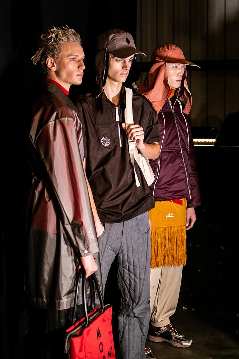 A-COLD-WALL* Fall Winter 2019 London Fashion Week Mens Runway Presentation Samuel Ross Nike Zoom Vomero +5 Show Collection BIRTH.ORGAN.SYNTH.