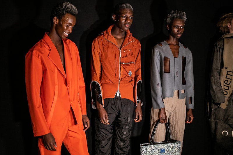 A-COLD-WALL* Fall Winter 2019 London Fashion Week Mens Runway Presentation Samuel Ross Nike Zoom Vomero +5 Show Collection BIRTH.ORGAN.SYNTH.