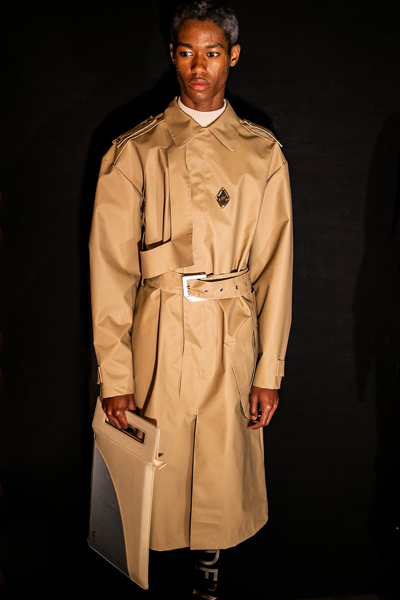 A-COLD-WALL* Fall Winter 2019 London Fashion Week Mens Runway Presentation Samuel Ross Nike Zoom Vomero +5 Show Collection BIRTH.ORGAN.SYNTH.