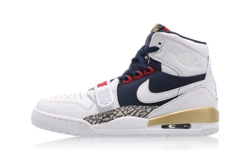 Air Jordan Legacy 312  Red White Blue Gold brand don c olympics dream team basketball 1992 av3922-101 air force 180 charles barkley