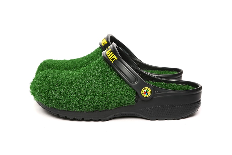 Chinatown Market Crocs Turf Lined Clog Release grass shoe collaboration footwear drop info january 24 2019 buy