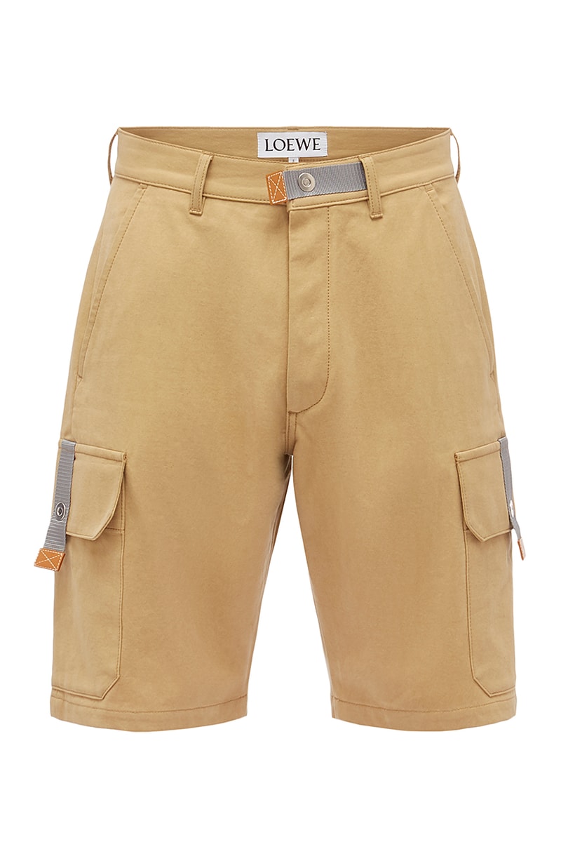 LOEWE eye nature capsule collection rucksack day pack messenger bag shoulder boots leather shoes adventure outdoors clothing fleece jacket mountain parka shorts cargo graphic tee shirt long sleeve short January 10 2019