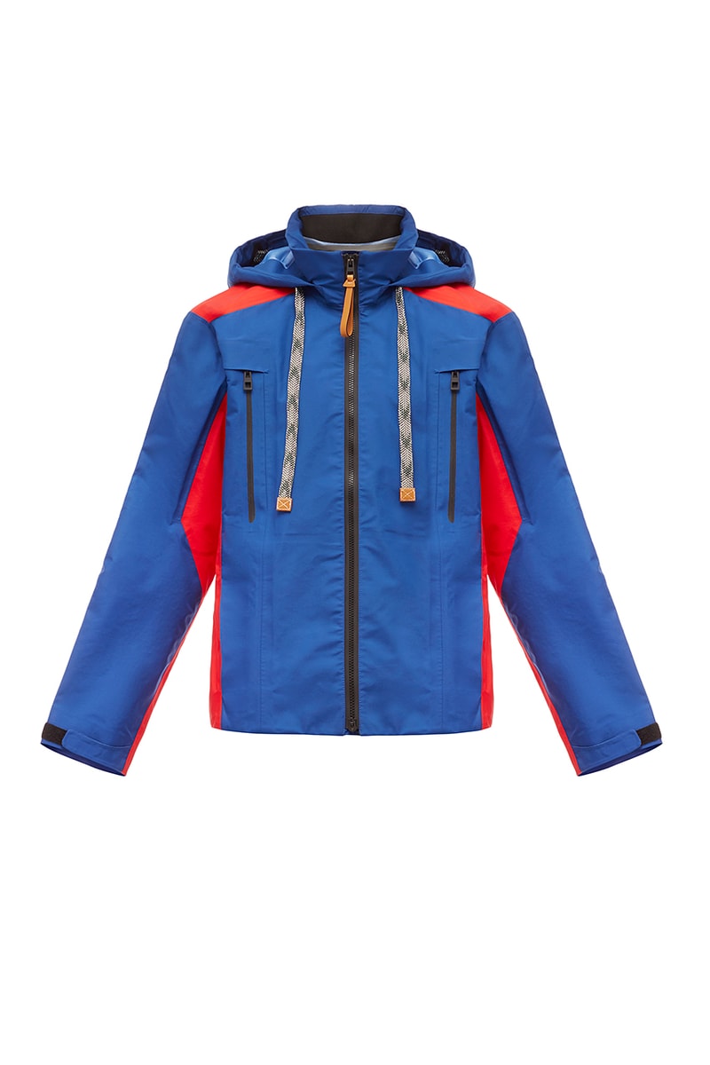 LOEWE eye nature capsule collection rucksack day pack messenger bag shoulder boots leather shoes adventure outdoors clothing fleece jacket mountain parka shorts cargo graphic tee shirt long sleeve short January 10 2019