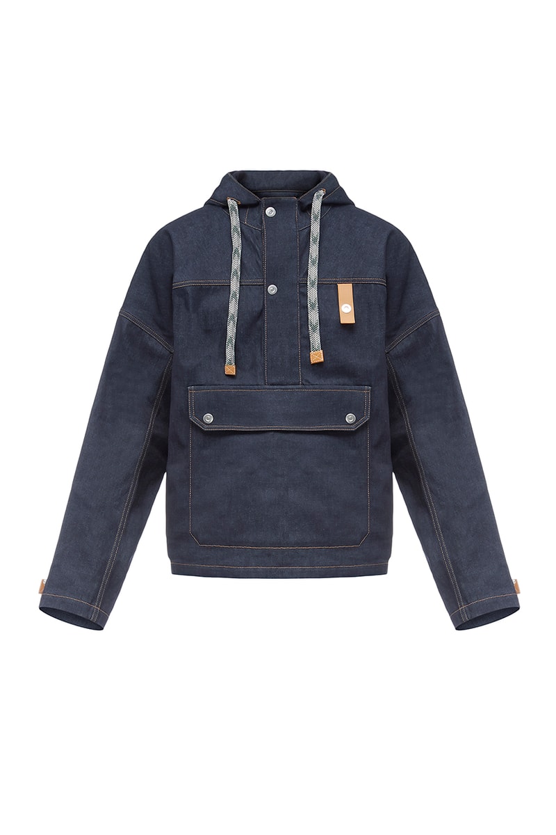 LOEWE eye nature capsule collection rucksack day pack messenger bag shoulder boots leather shoes adventure outdoors clothing fleece jacket mountain parka shorts cargo graphic tee shirt long sleeve short January 10 2019