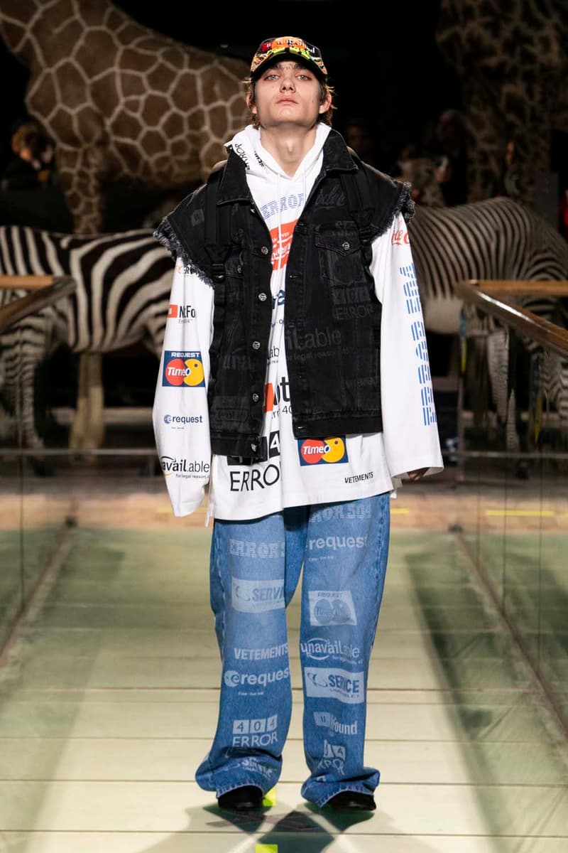 Vetements Fall Winter 2019 Collection Runway paris fashion week mens womens demna gvasalia