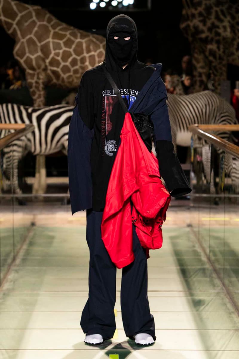 Vetements Fall Winter 2019 Collection Runway paris fashion week mens womens demna gvasalia