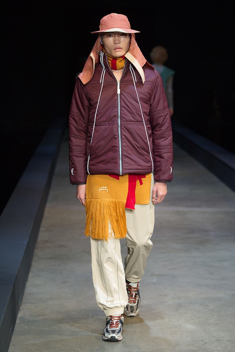 A-COLD-WALL* Fall Winter 2019 London Fashion Week Mens Runway Presentation Samuel Ross Nike Zoom Vomero +5 Show Collection BIRTH.ORGAN.SYNTH.