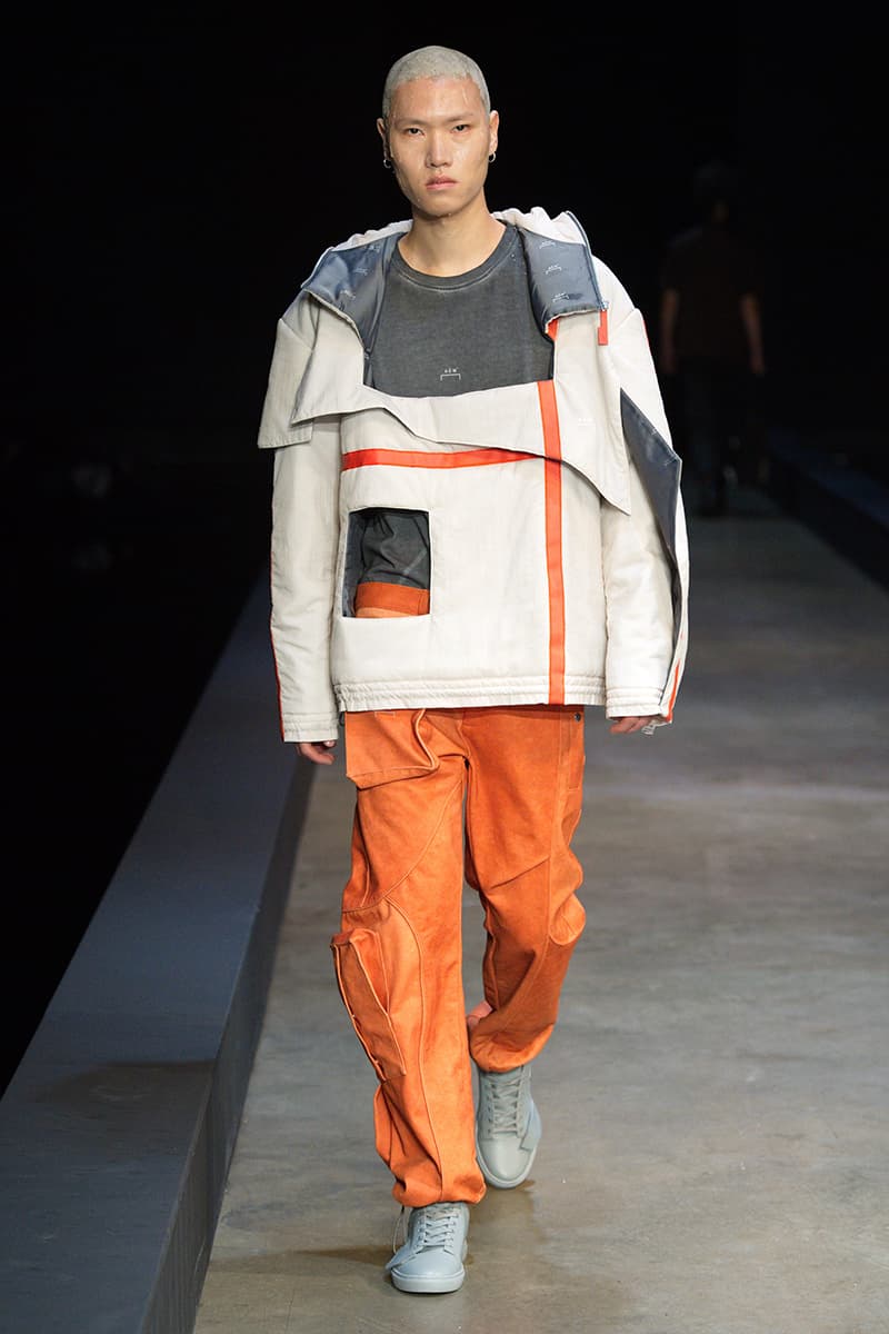 A-COLD-WALL* Fall Winter 2019 London Fashion Week Mens Runway Presentation Samuel Ross Nike Zoom Vomero +5 Show Collection BIRTH.ORGAN.SYNTH.