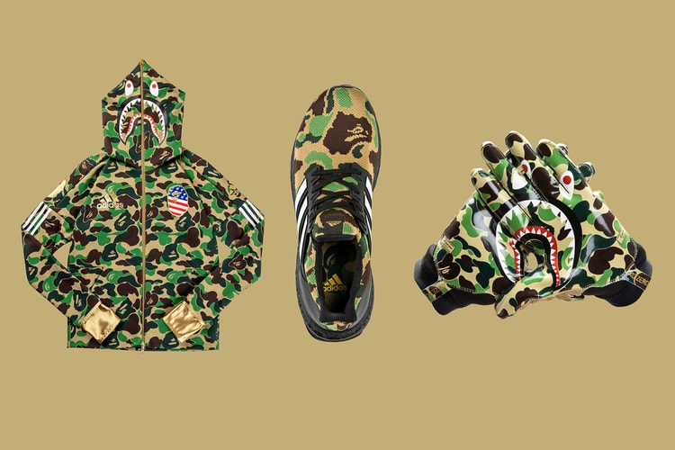 A Complete Look at the BAPE x adidas Football Capsule for Super Bowl LIII
