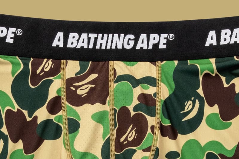 bape adidas a bathing ape football footwear sports fashion equipment 2019 february super bowl 53 liii clothing apparel hoodie jersey gloves helmet ball compress tights sleeve sleeves leg arm elbow black green brown camo camouflage shark