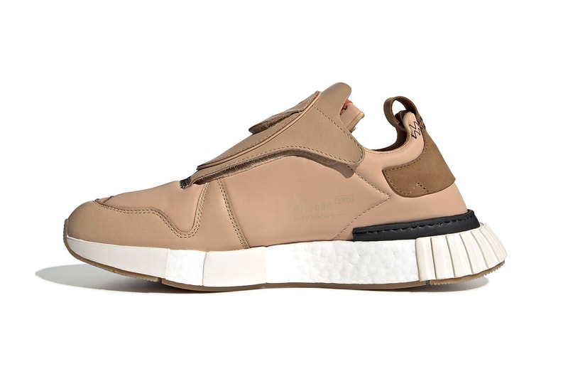 adidas Futurepacer Nude Ash Grey Release three stripes black leather luxe adidas originals