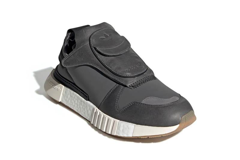 adidas Futurepacer Nude Ash Grey Release three stripes black leather luxe adidas originals