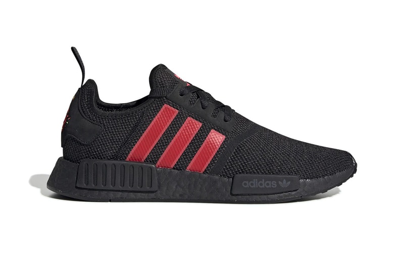 adidas NMD R1 Chinese New Year Release cny celebrations black red year of the pig dragon motif three stripes germany