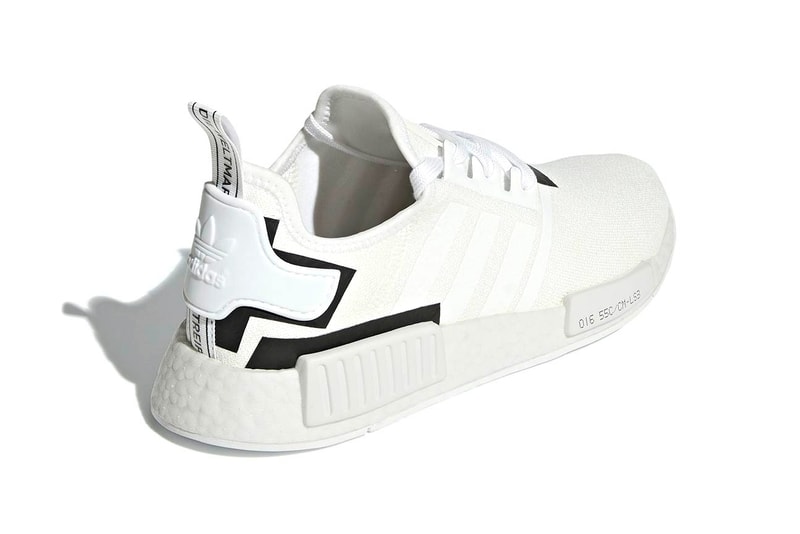 adidas Dresses New NMD R1 With Black and White Colorblocks price images drop release date sneakers footwear 