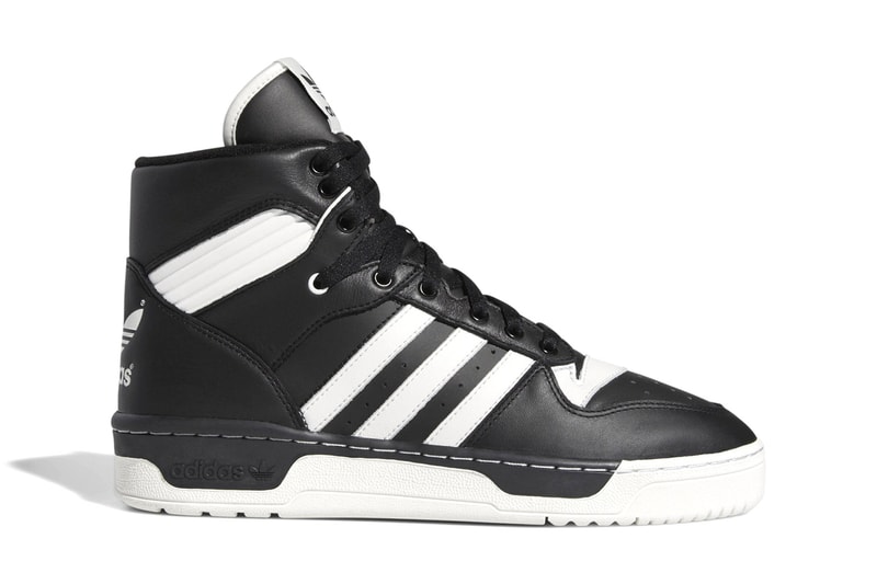 adidas Originals Reissues Vintage Rivalry Hi release date prices images info patrick ewing white blue orange new york knicks black footwear sneakers