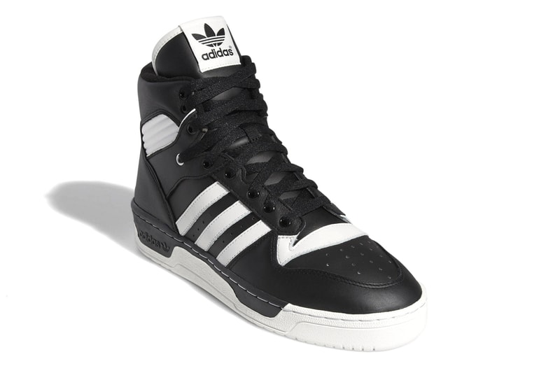 adidas Originals Reissues Vintage Rivalry Hi release date prices images info patrick ewing white blue orange new york knicks black footwear sneakers