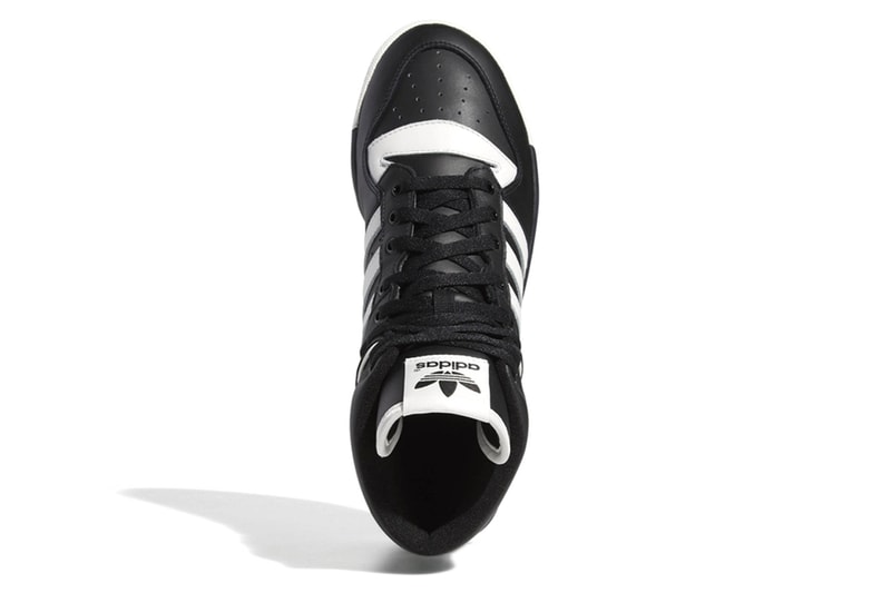 adidas Originals Reissues Vintage Rivalry Hi release date prices images info patrick ewing white blue orange new york knicks black footwear sneakers