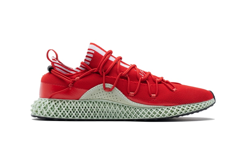 y-3 y3 runner 4d red sneaker release yohji Yamamoto futurecraft adidas