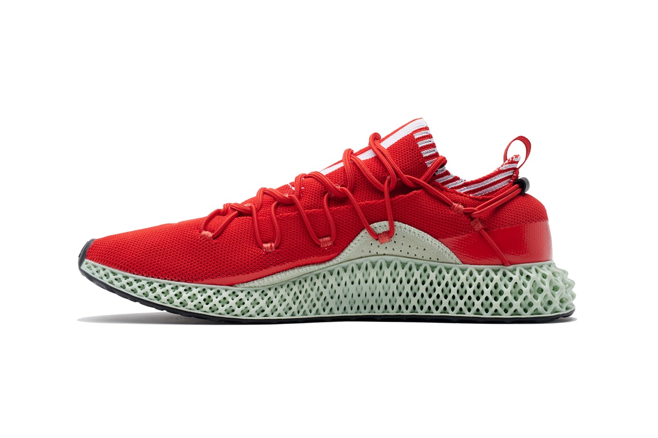 y-3 y3 runner 4d red sneaker release yohji Yamamoto futurecraft adidas