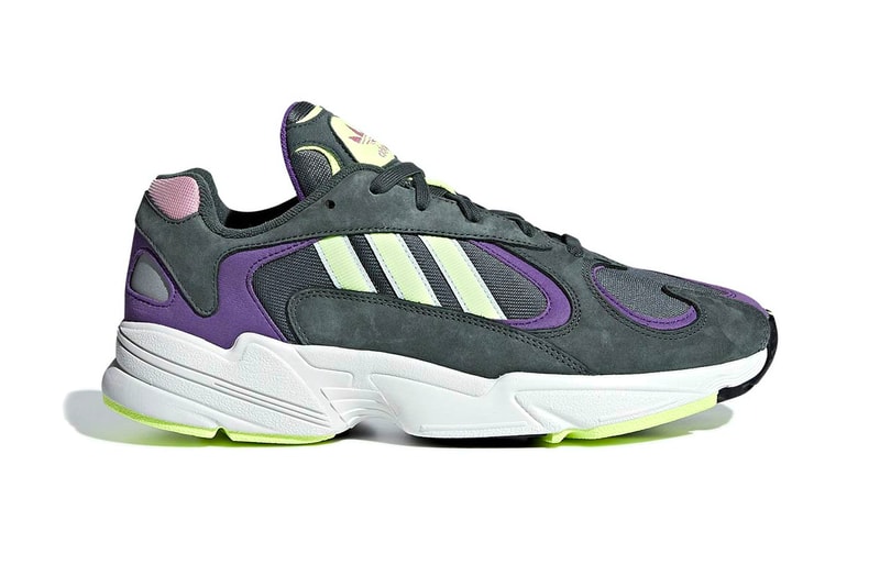 Adidas Yung 1 Legend Ivy Colorway Info sneakers shoe fashion Release date grey neon yellow volt pink purple